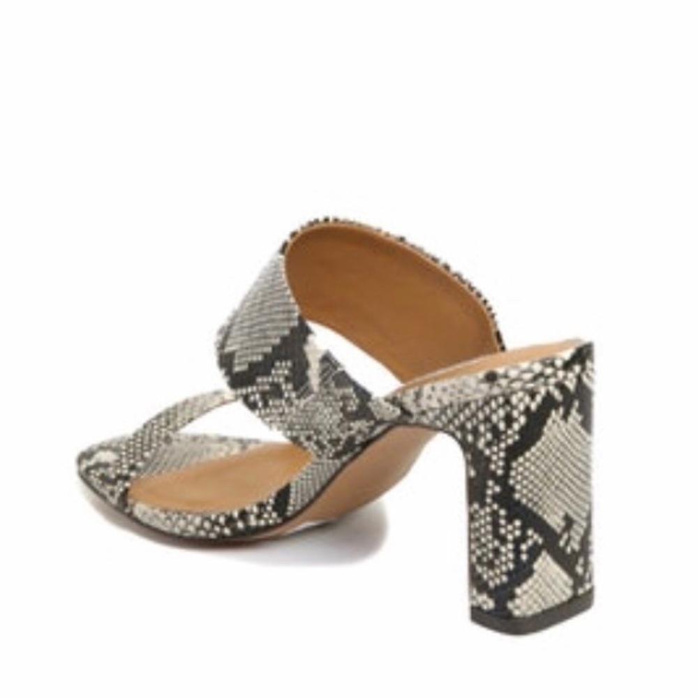 • H P • TORREY VEGAN LEATHER SNAKE SANDAL - Picture 3 of 3